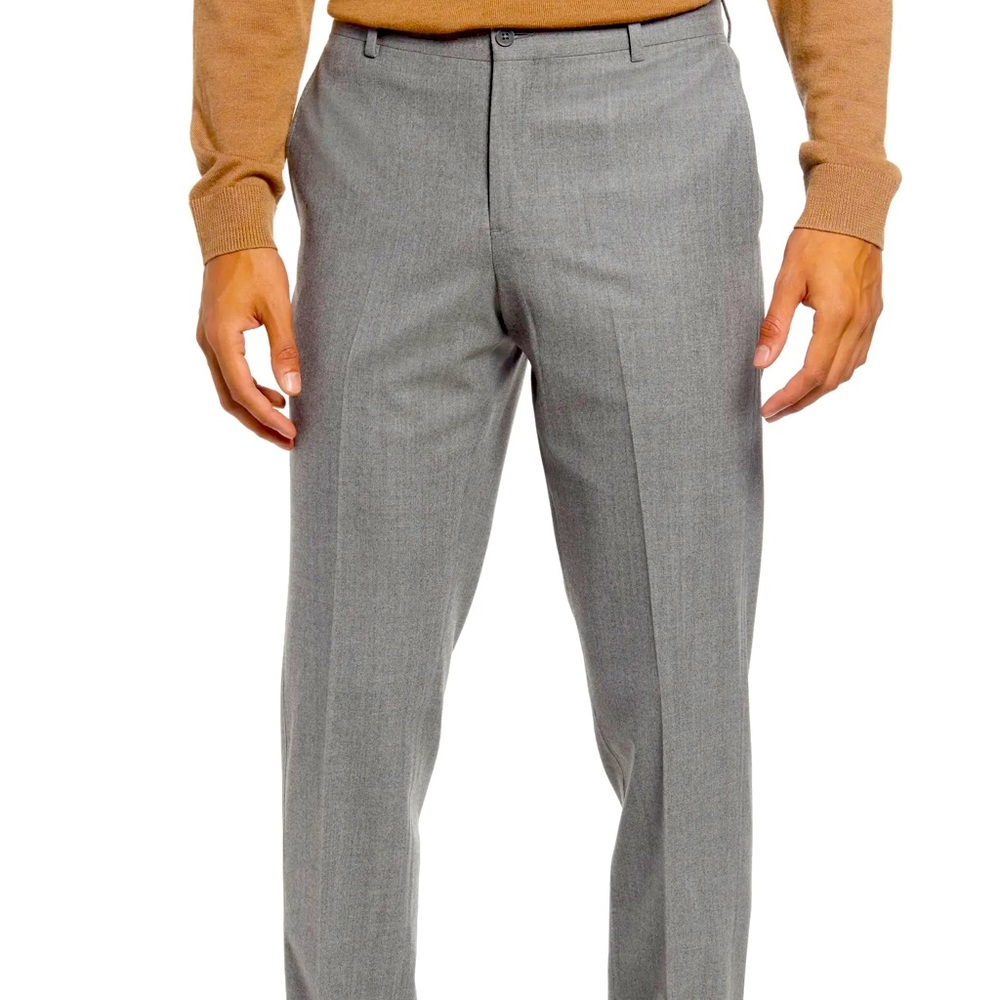 Nordstrom Slim Fit Stretch Wool Trousers 30X30